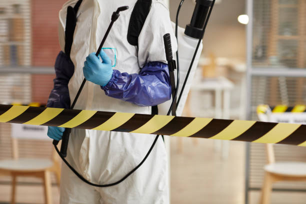 Professional Biohazard technician working in Somerset, WI